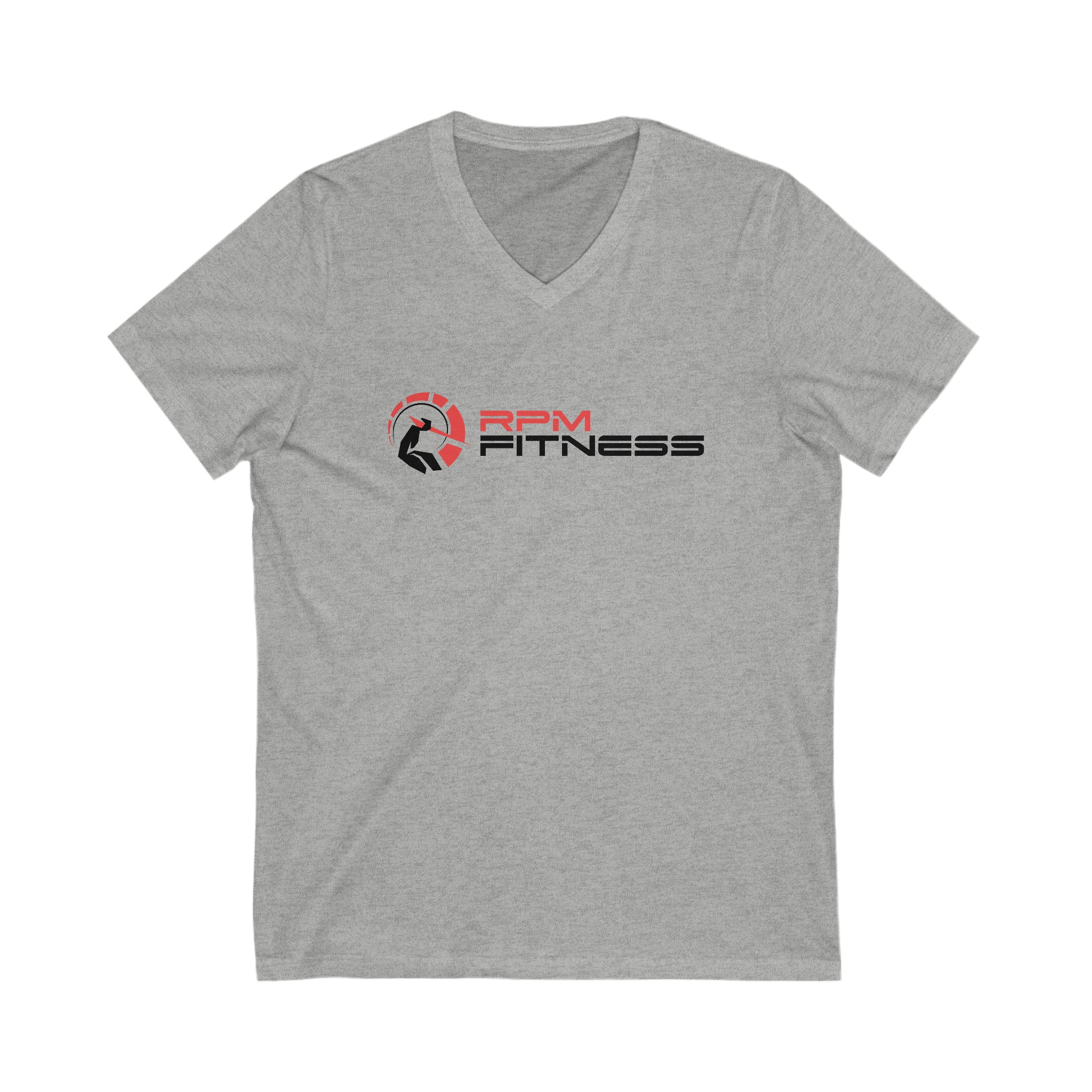 Unisex Jersey Short Sleeve V-Neck Tee