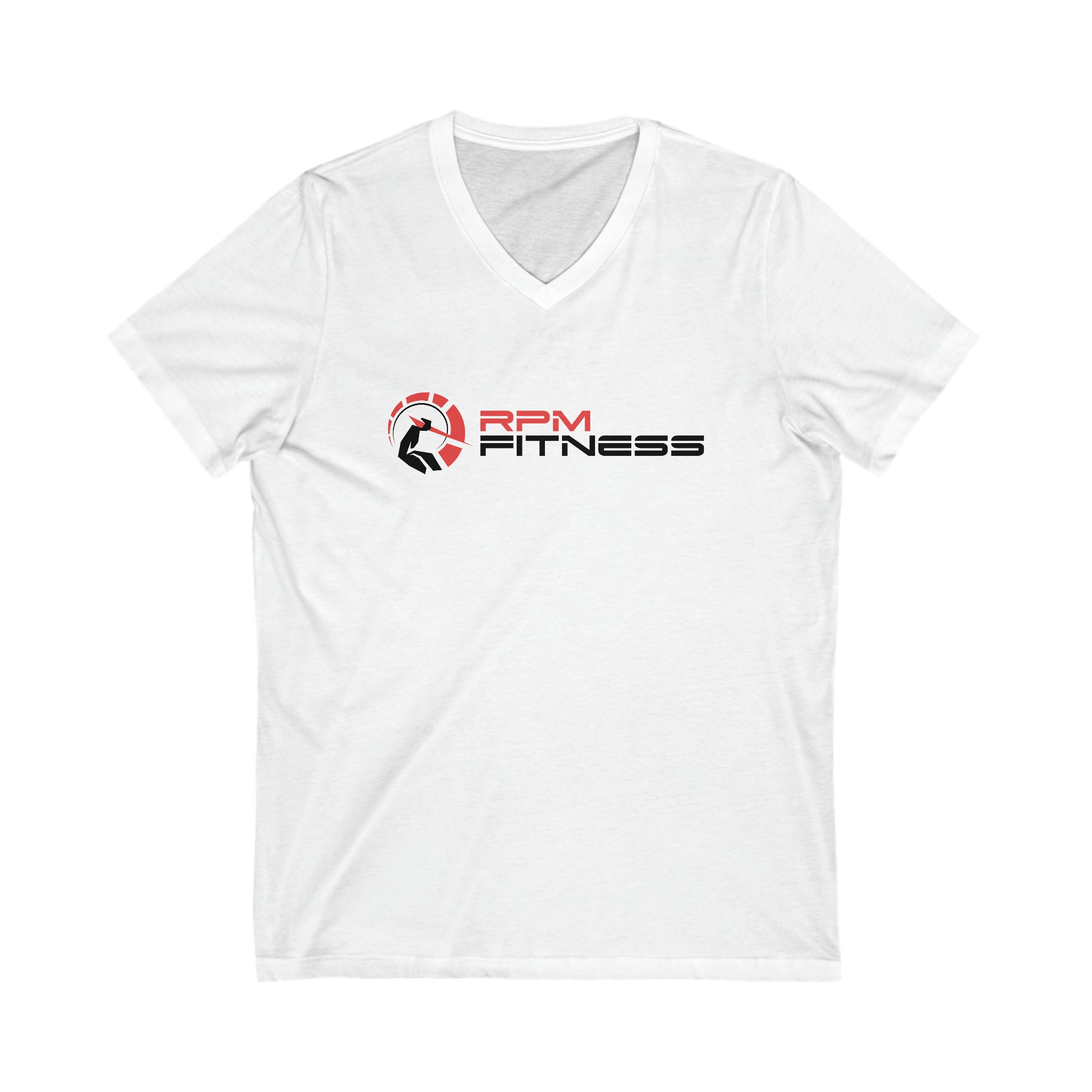 Unisex Jersey Short Sleeve V-Neck Tee